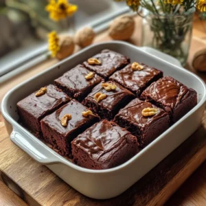 Bogate ciasto czekoladowe fudge to idealny deser na każdą okazję.