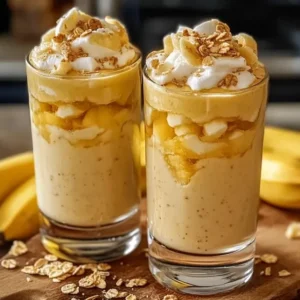 Smoothie bananowo-orzechowe
