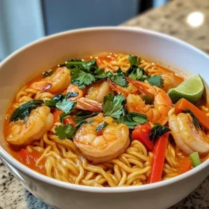 Thajska zupa ramen