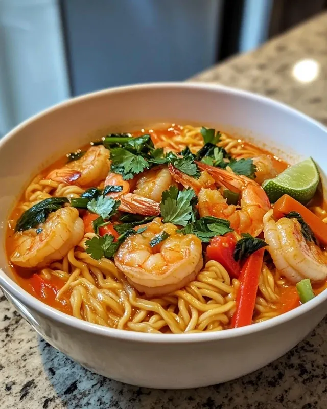 Thajska zupa ramen