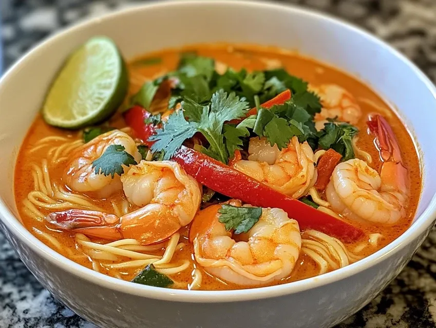 Thajska zupa ramen