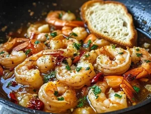 Krewetki z czosnkiem gambas