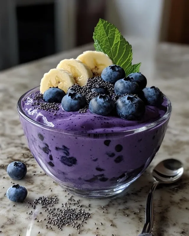 smoothie jagodowe z chia