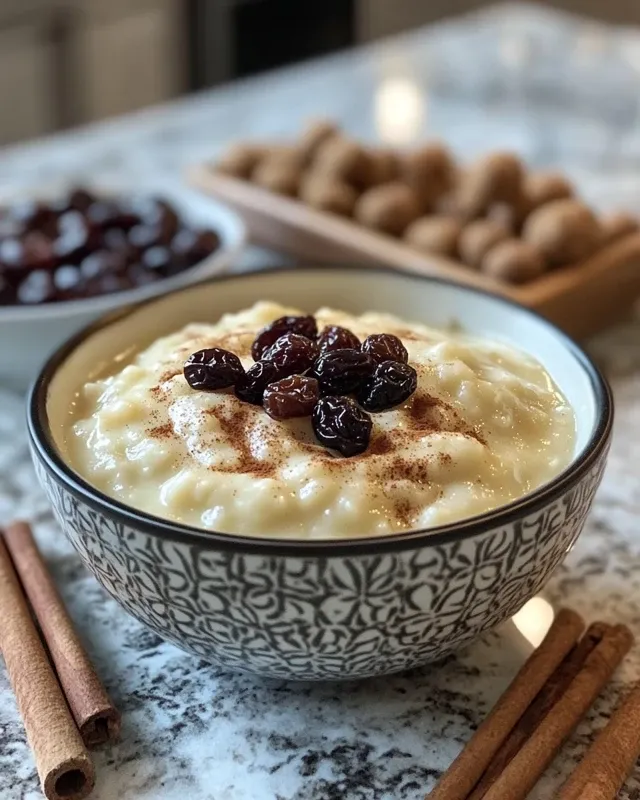 Pudding ryżowy z cynamonem