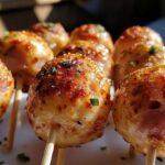 cake pops słone z szynką i serem