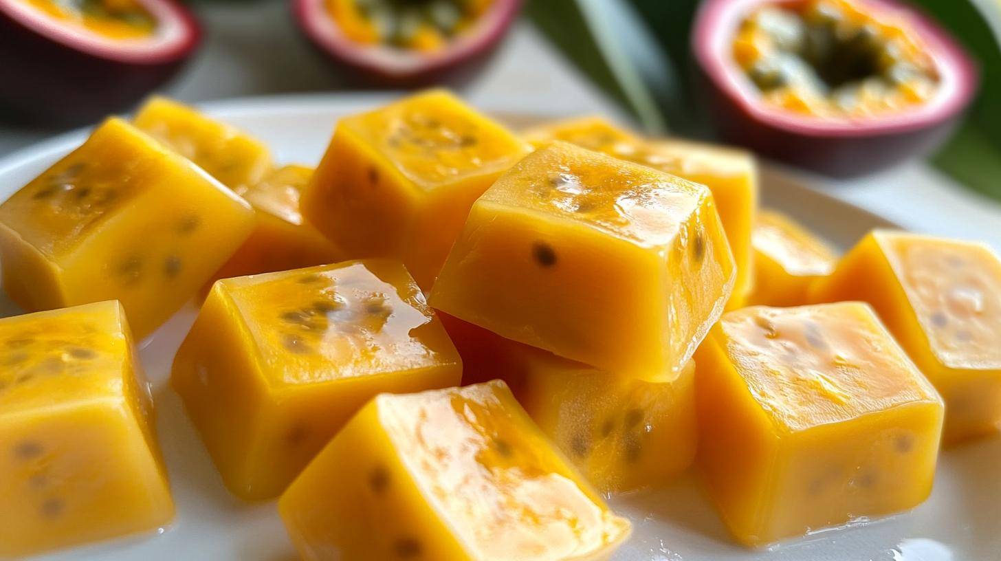 domowe żelki mango-marakuja bez cukru